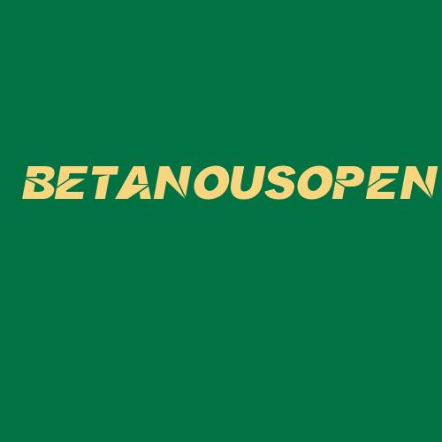 Logo da BETANOUSOPEN